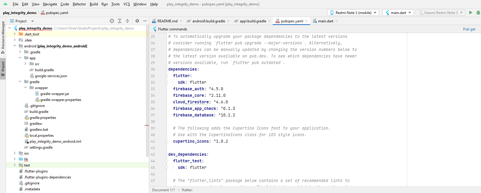 Creat a Firebase Project.